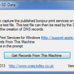 Used for collecting DNS-SD data from a machine and exporting it to a text file. 